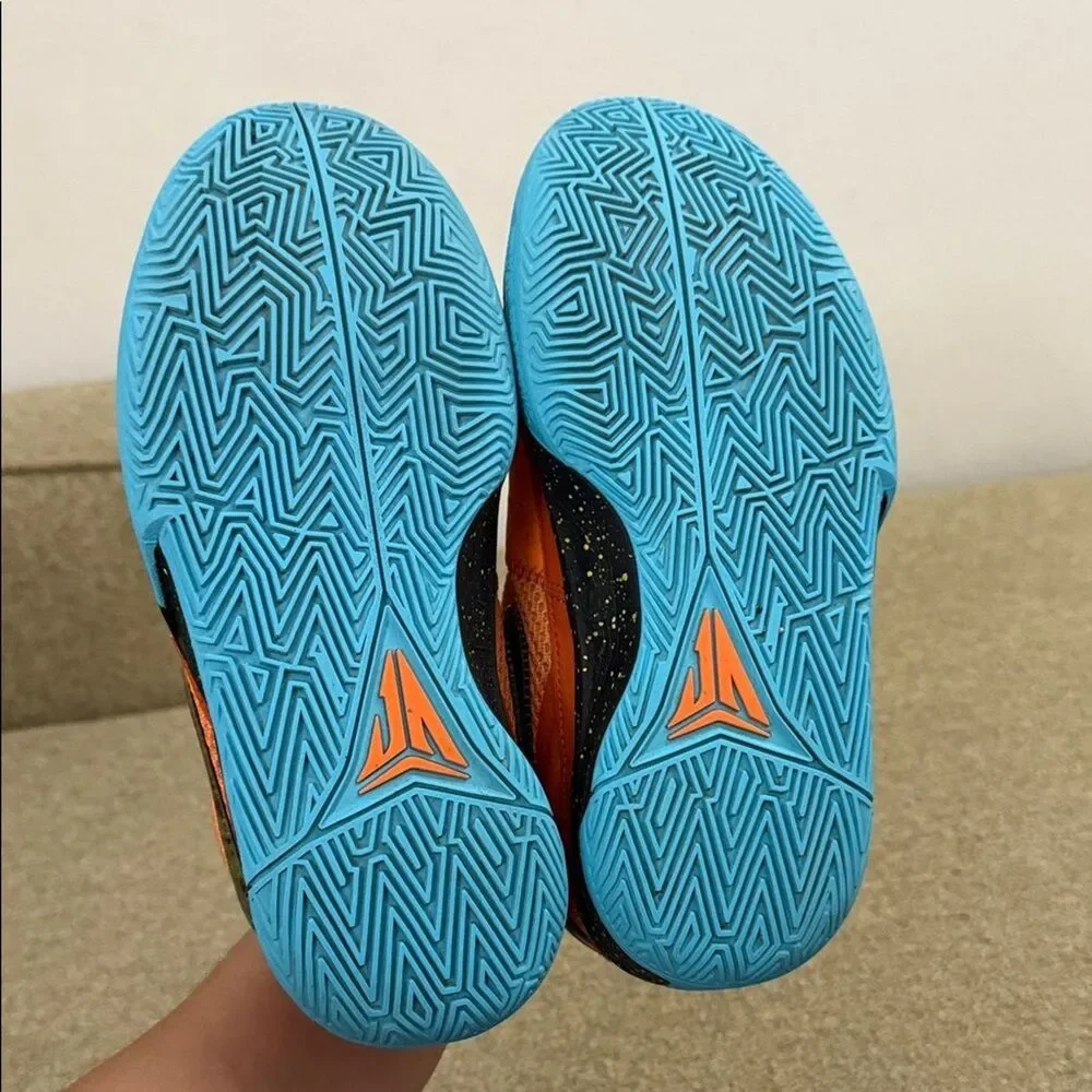 Nike Ja 1 Morant Kids GS Size 6Y Bright Mandarin Optic Yellow Black Blue